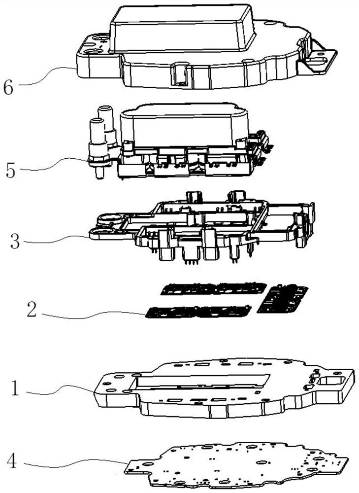 48V BSG motor integrated inverter