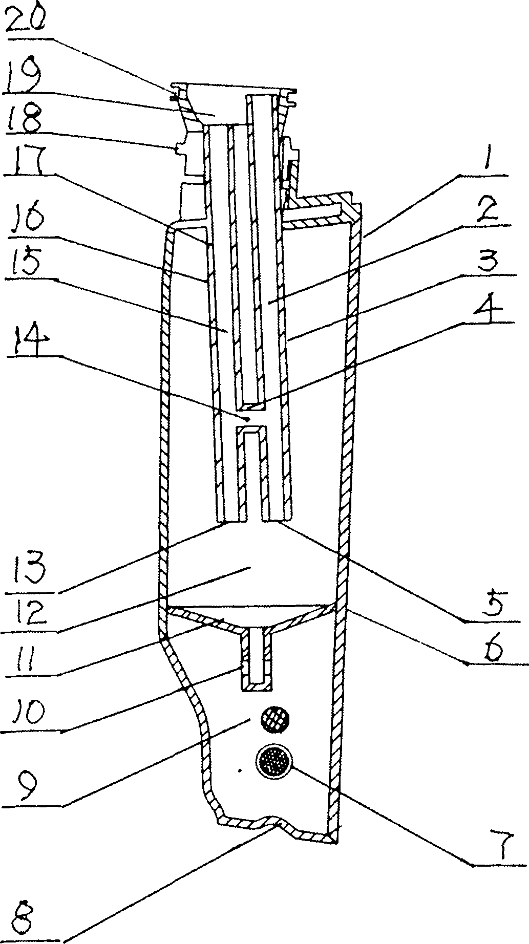 Liquid recycling bin