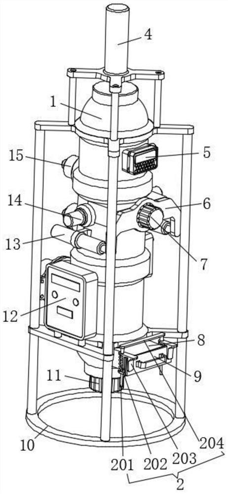 A device for soaking and extracting active ingredients of Chinese medicinal materials