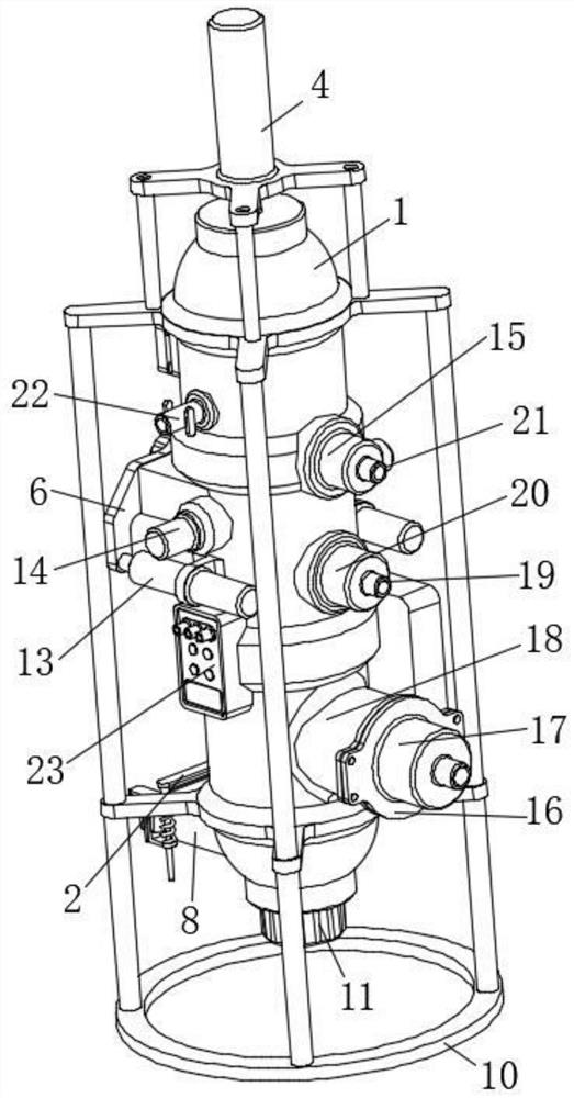 A device for soaking and extracting active ingredients of Chinese medicinal materials