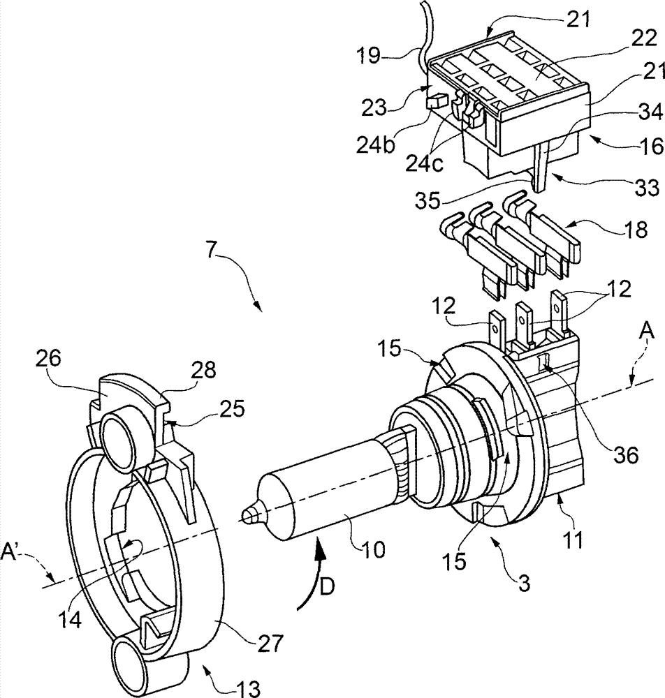 Automotive lighting device