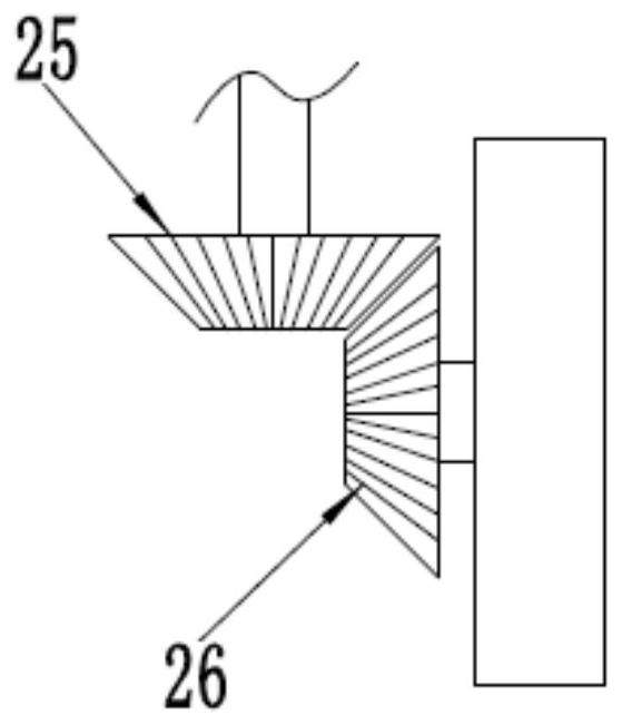 A shaking type sand screening device