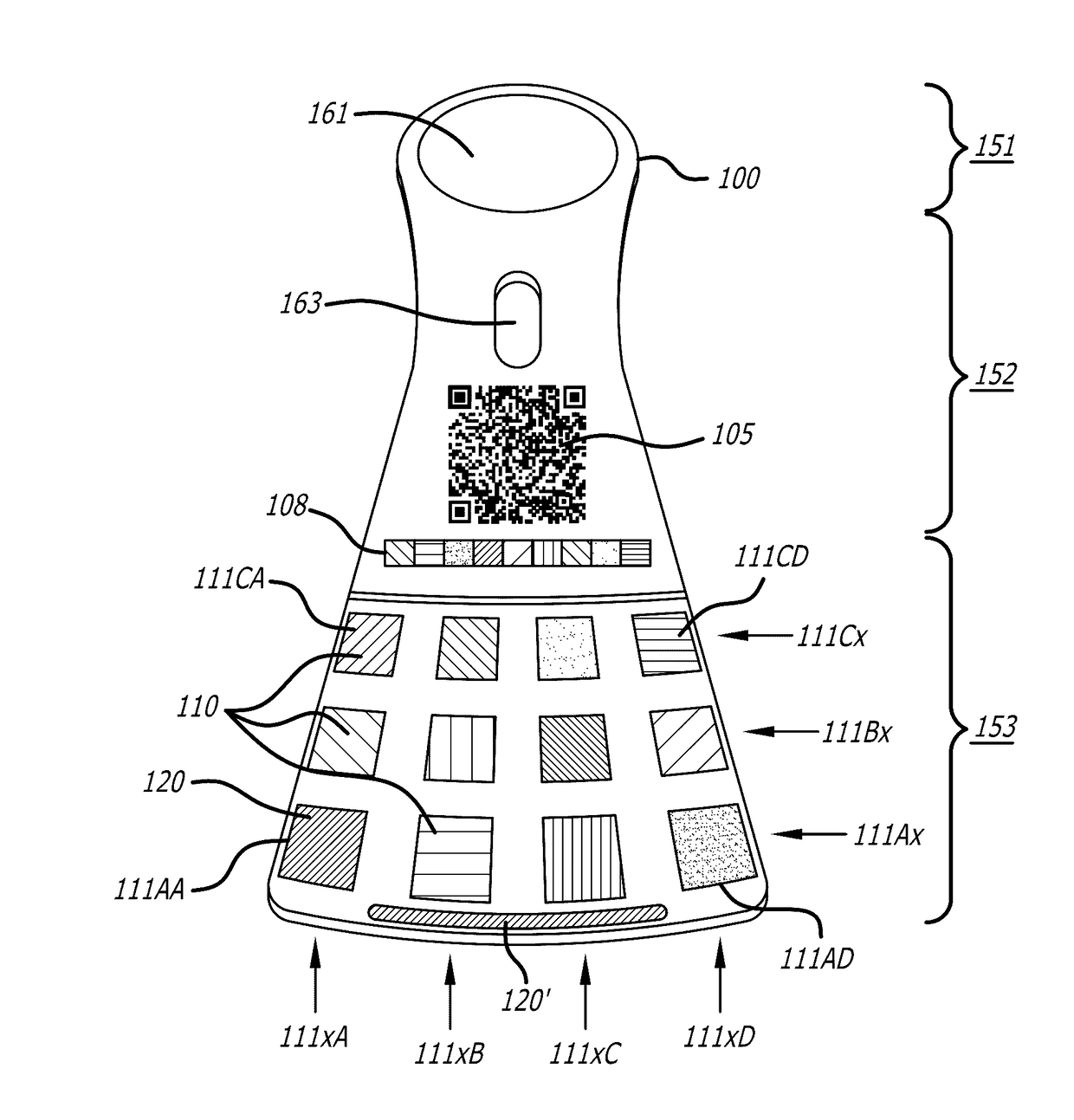 Method, apparatus and system for detecting and determining compromised reagent pads by quantifying color changes induced by exposure to a hostile environment