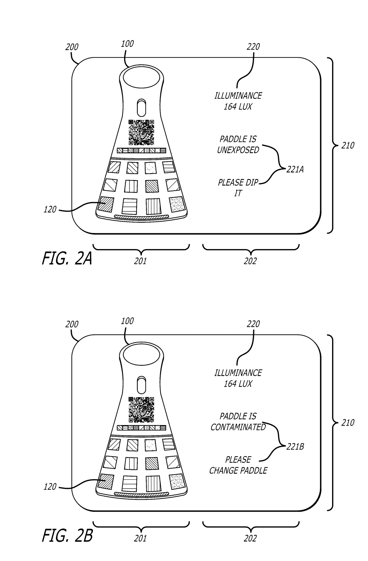 Method, apparatus and system for detecting and determining compromised reagent pads by quantifying color changes induced by exposure to a hostile environment