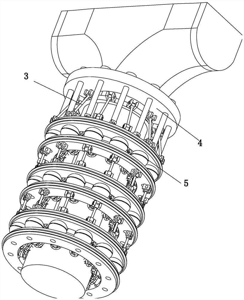 An anti-collision device for a bridge pier capable of unloading forces