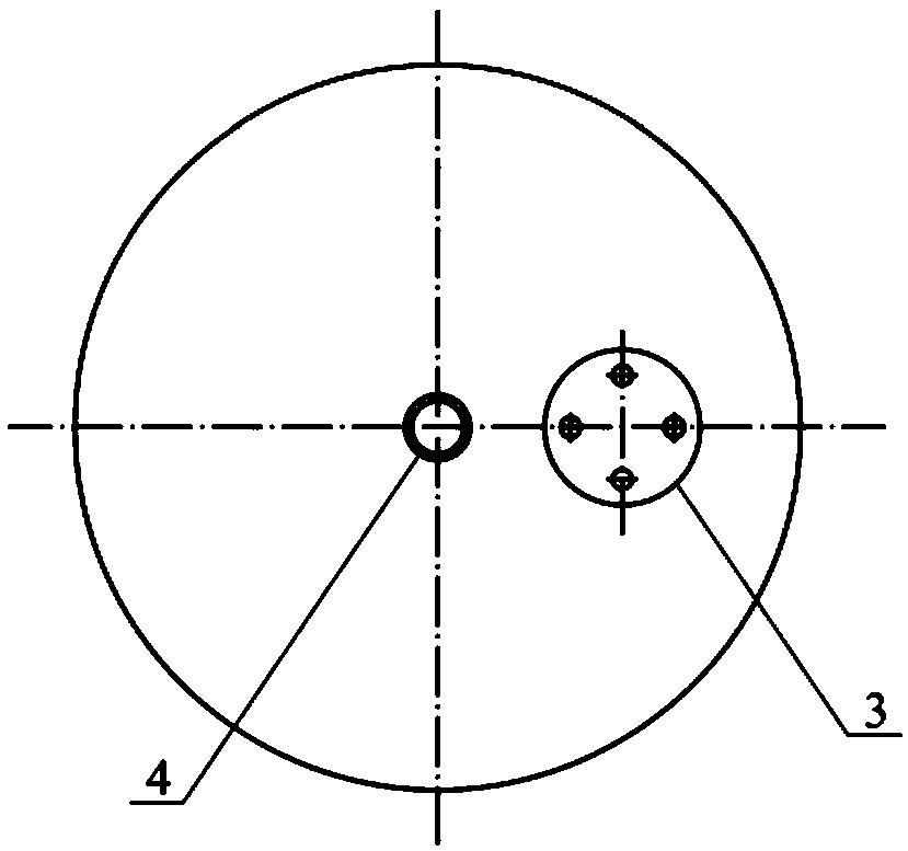 Metal hydride reactor gradiently filled with expanded graphite