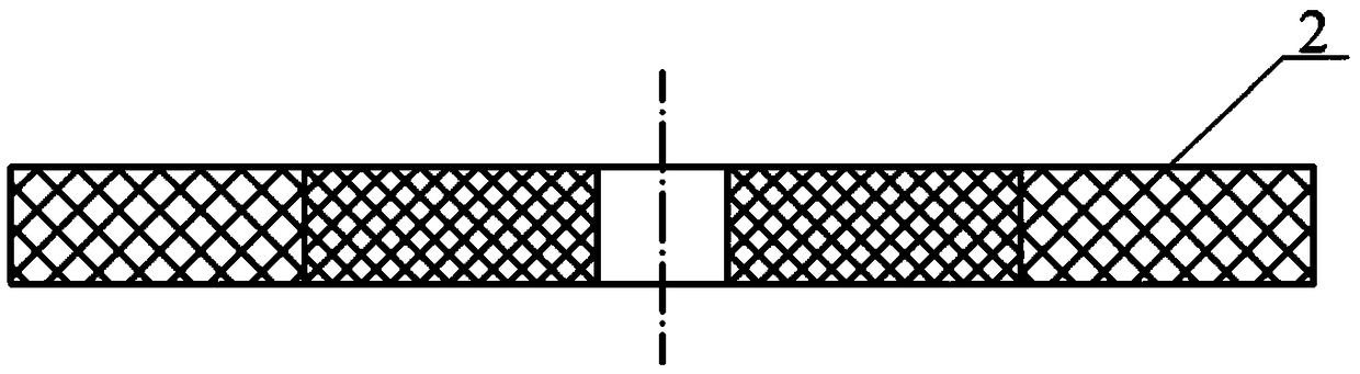 Metal hydride reactor gradiently filled with expanded graphite