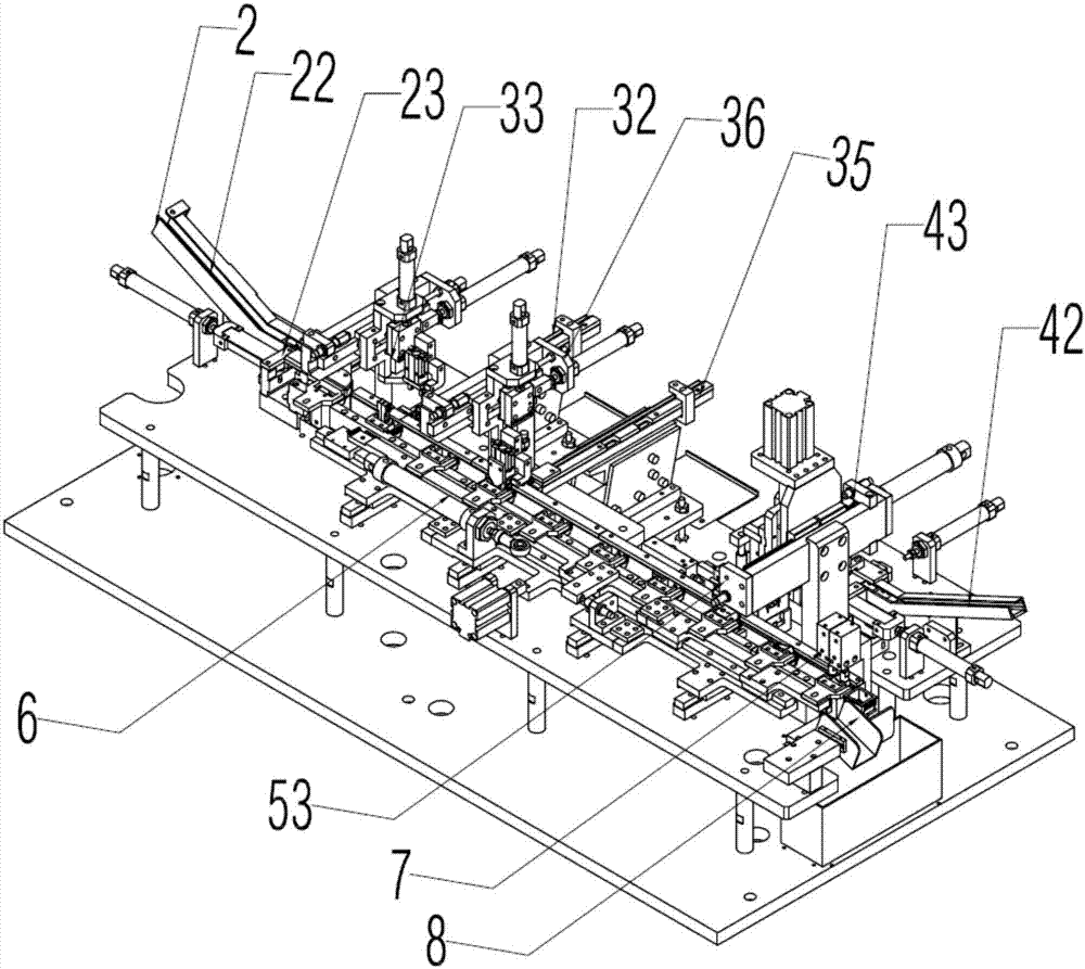 Tester for detecting operation force in full-automatic assembly of large ship-shaped switch and production process thereof