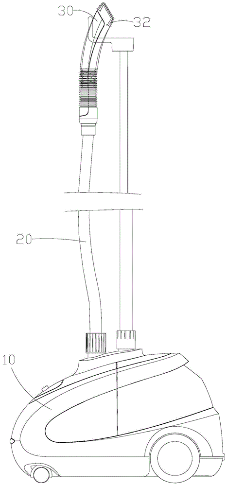 Garment steamer and control method thereof