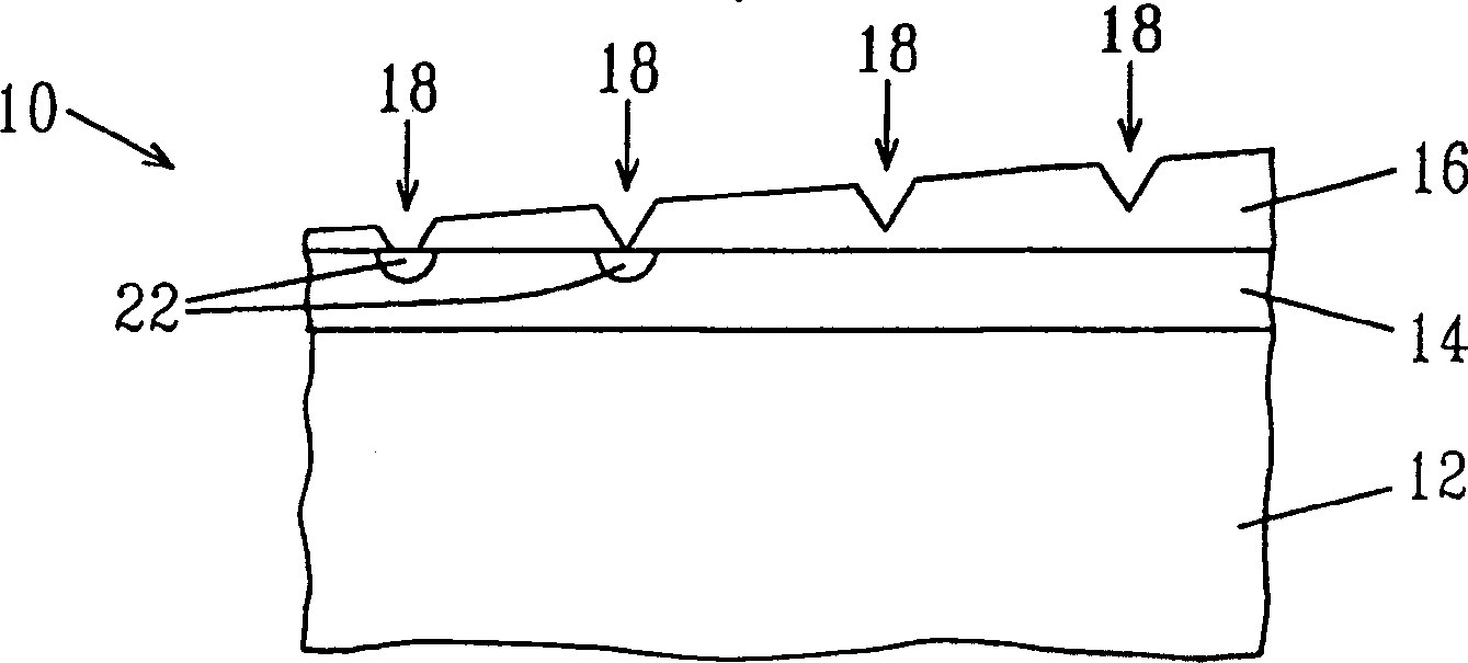 Method of measuring crystal defects in thin SI/SIGE bilayers