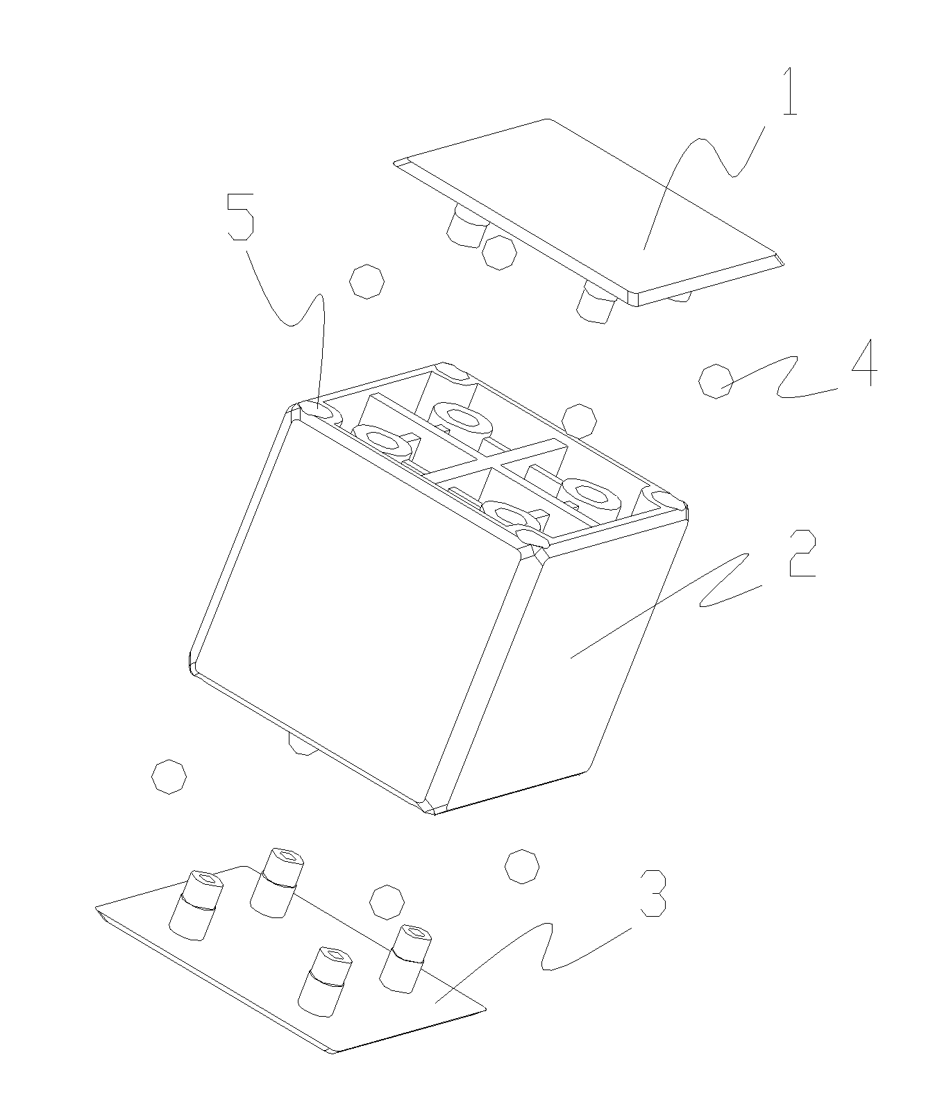 Structure for a Multi-Surface Magnetic Block