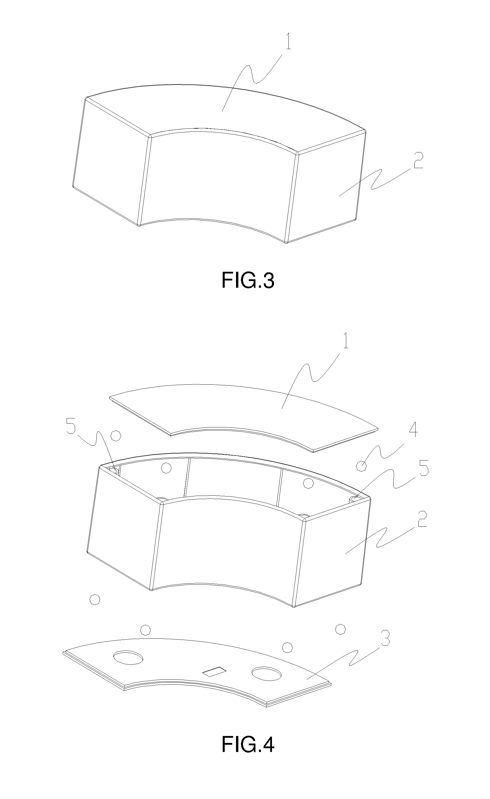 Structure for a Multi-Surface Magnetic Block