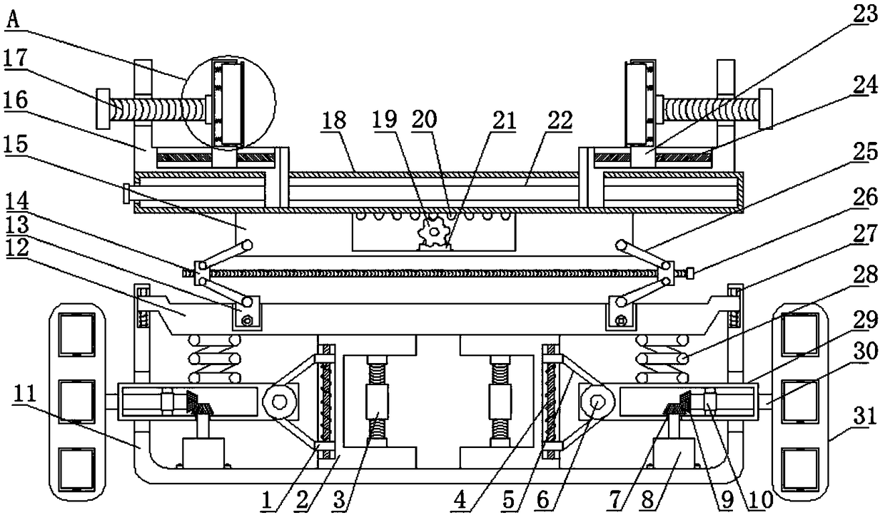 Multifunctional disassembling auxiliary platform