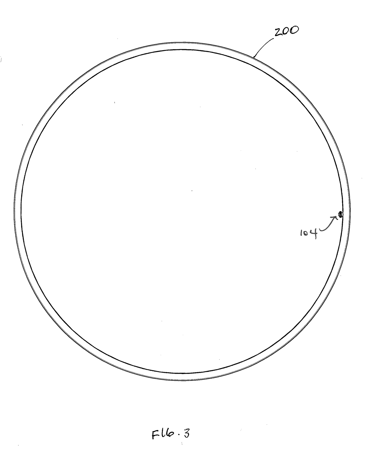 Pressure sensing assembly for a bicycle wheel