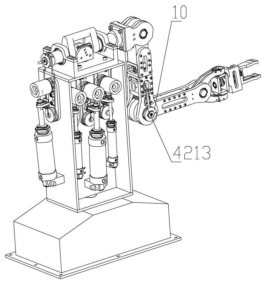 Rope-driving multi-joint robot