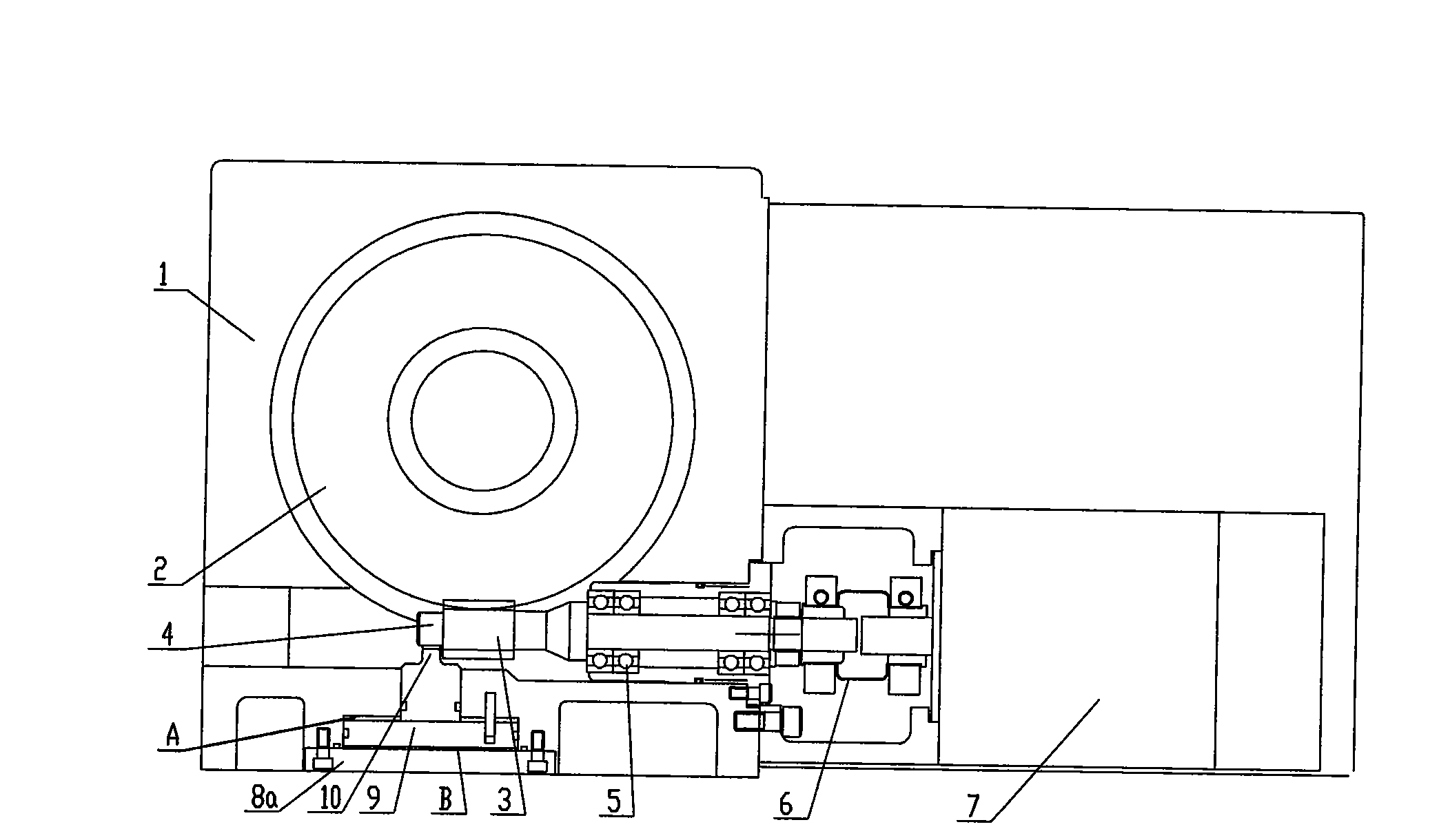 Automatic anti-backlash worm wheel dividing mechanism