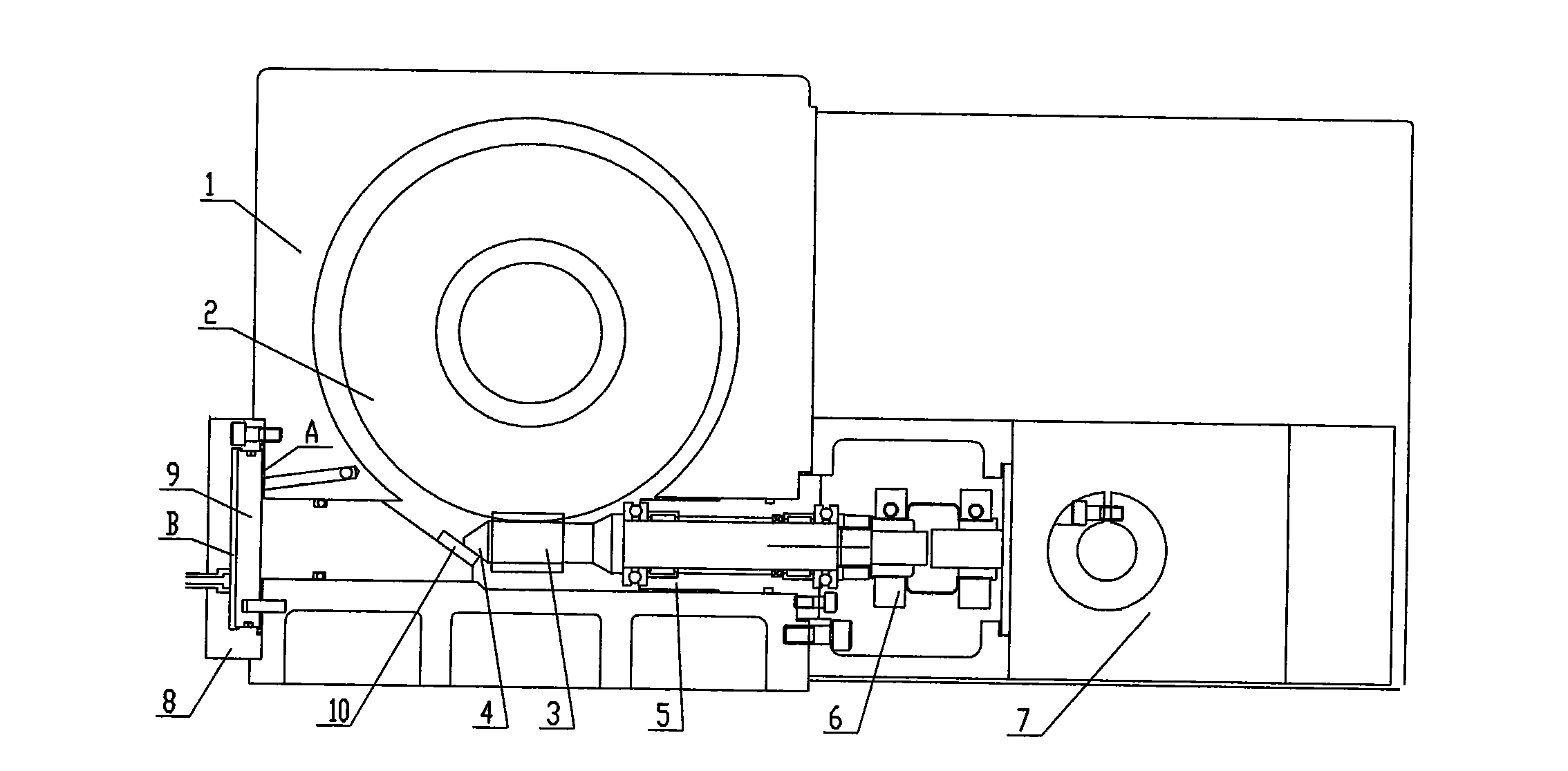 Automatic anti-backlash worm wheel dividing mechanism