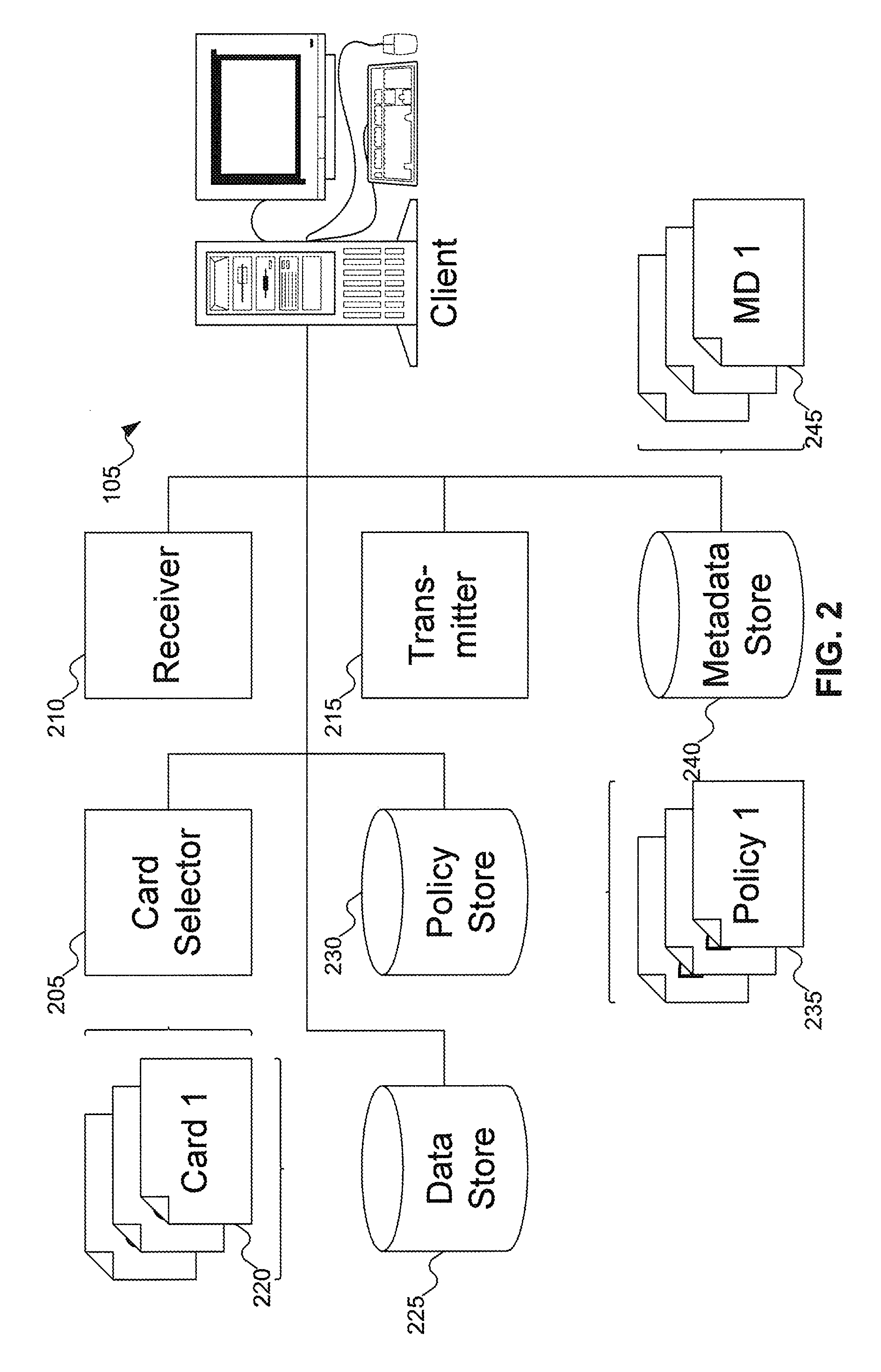 Visual and non-visual cues for conveying state of information cards, electronic wallets, and keyrings