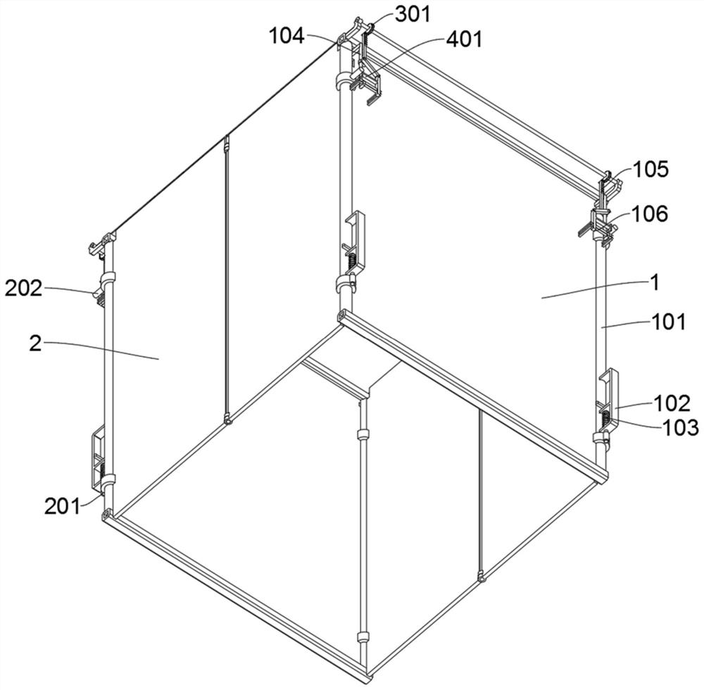 Foundation pit protection device for road and bridge construction