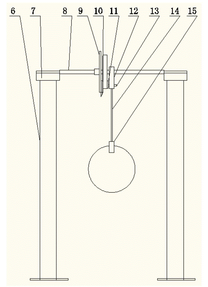 Response energy and response impulse testing system of target