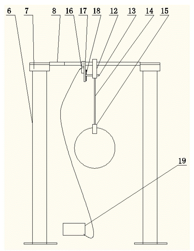 Response energy and response impulse testing system of target