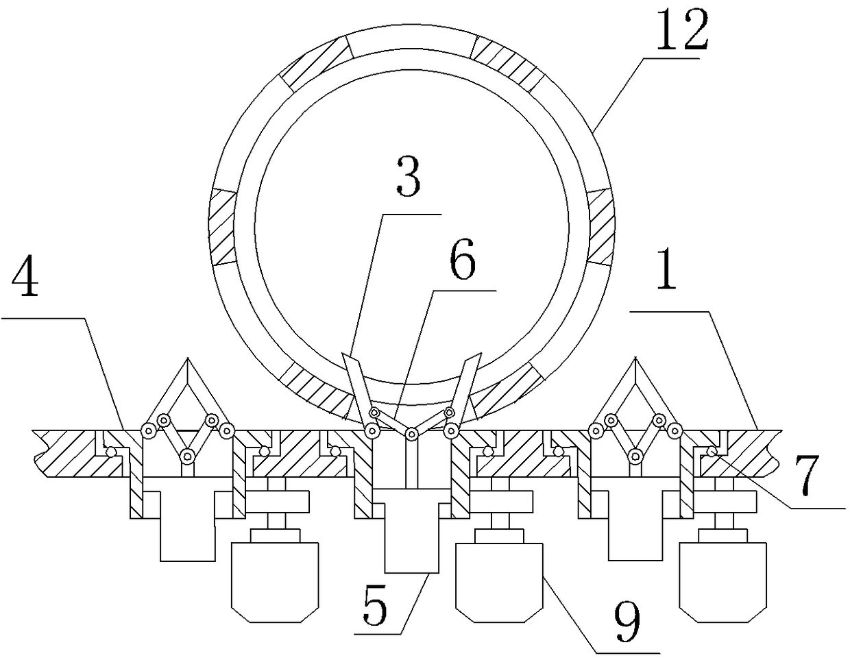 A ball cage positioning device