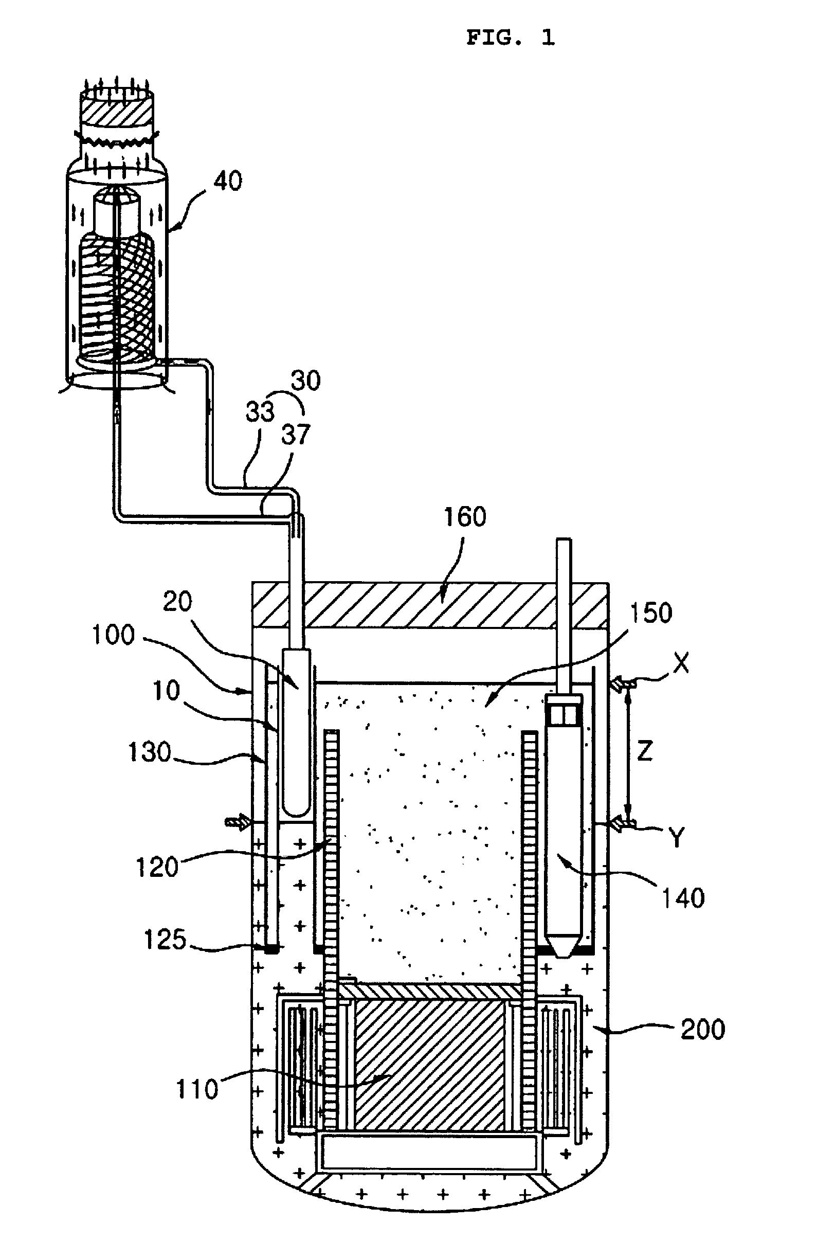 Passive safety-grade decay-heat removal method and decay-heat removal system for LMR with pool direct heat cooling process