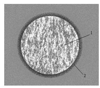 Micro/nano-fiber bone repairing scaffold and production method thereof