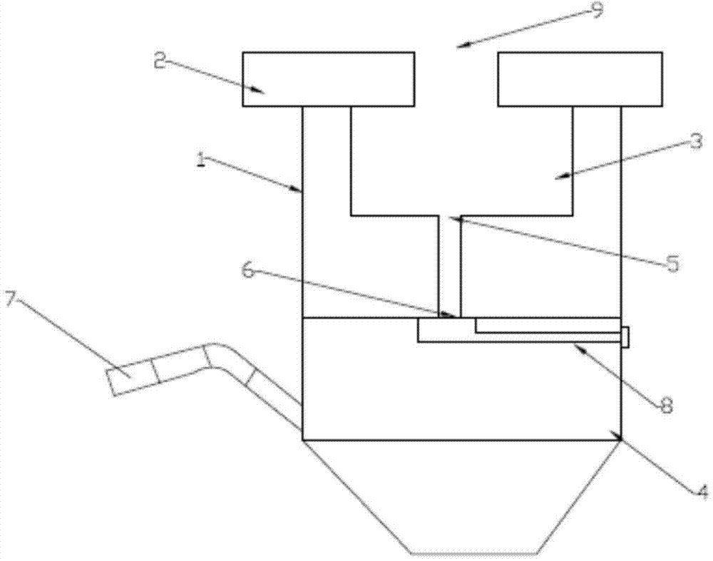 Solid-liquid separation device for centrifugal machine