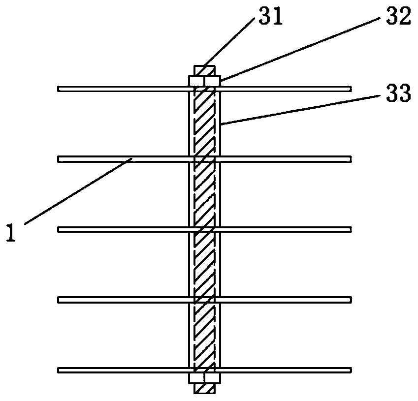 Open-hole thin steel plate and ultra-high-performance concrete composite structure and construction method thereof