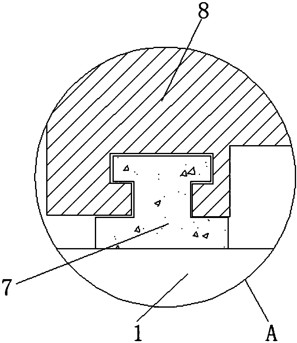 Cutting table with rewinding function