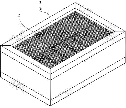 Ion air supply module pin grid layout method and ion air supply module