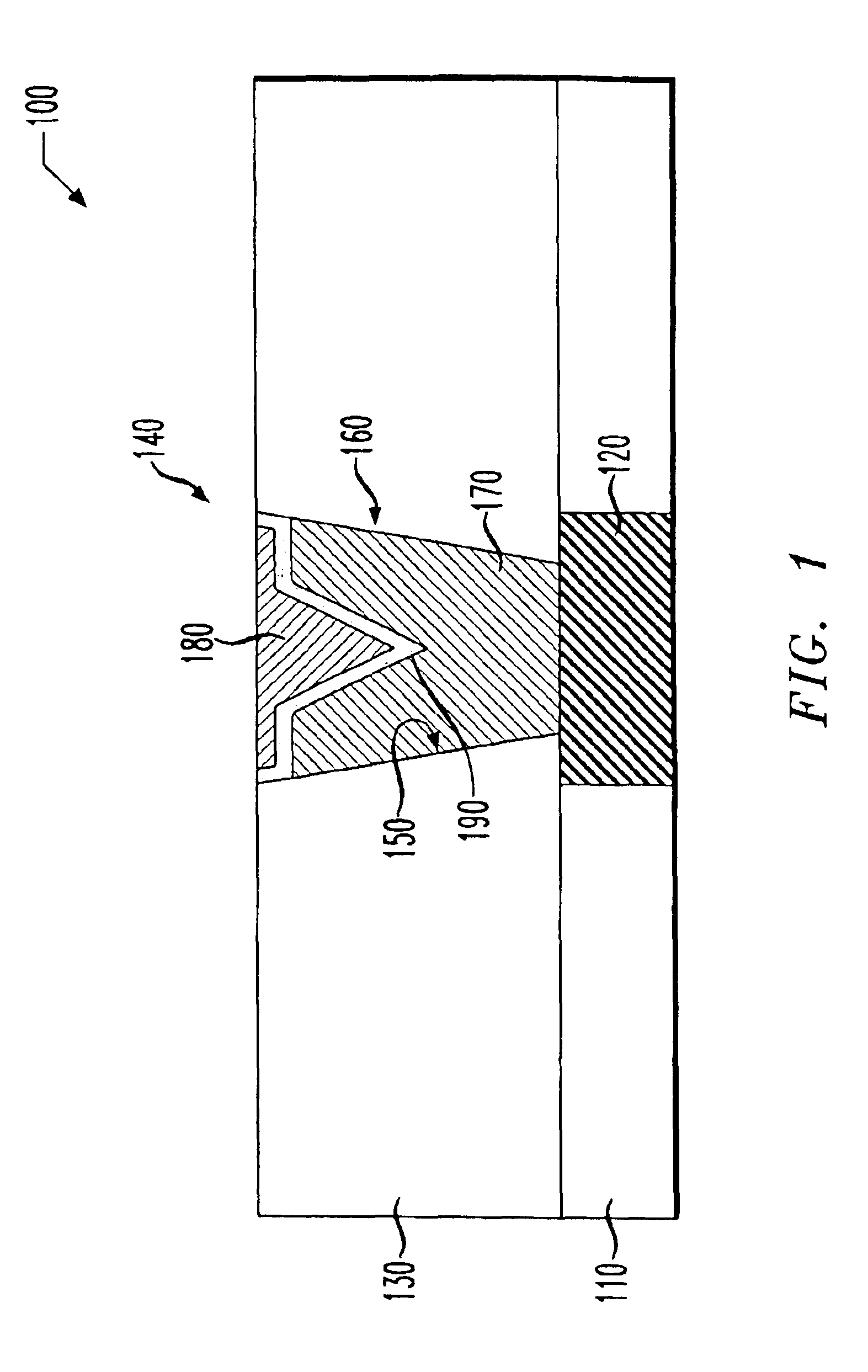 Contact for use in an integrated circuit and a method of manufacture therefor