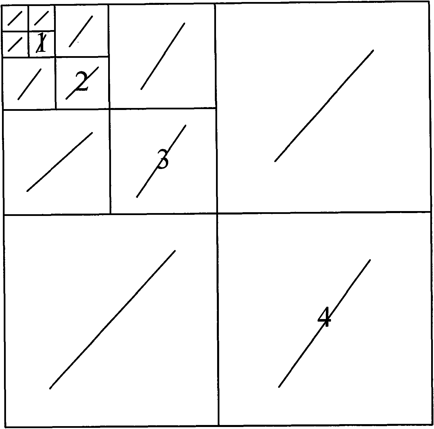 Broken grain splicing method