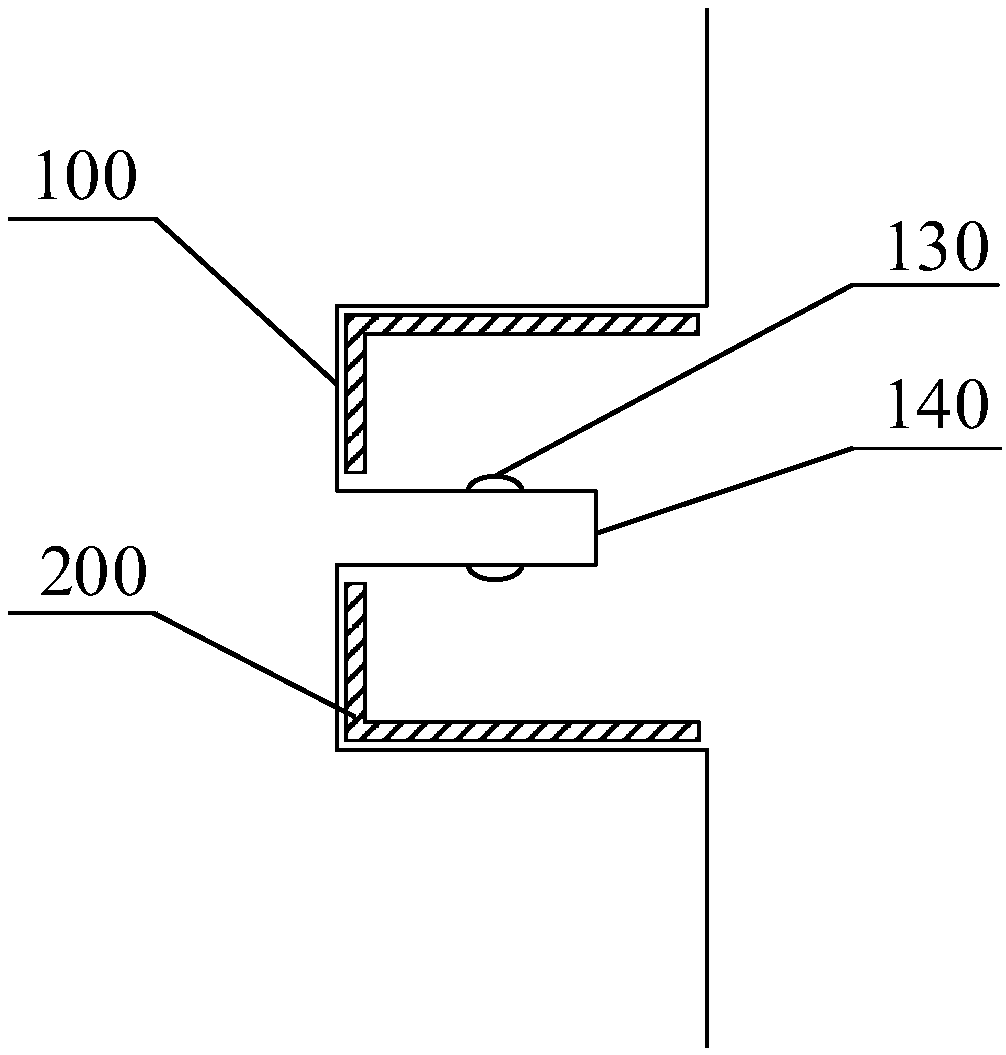 Interface assembly of electronic product, housing and electronic product