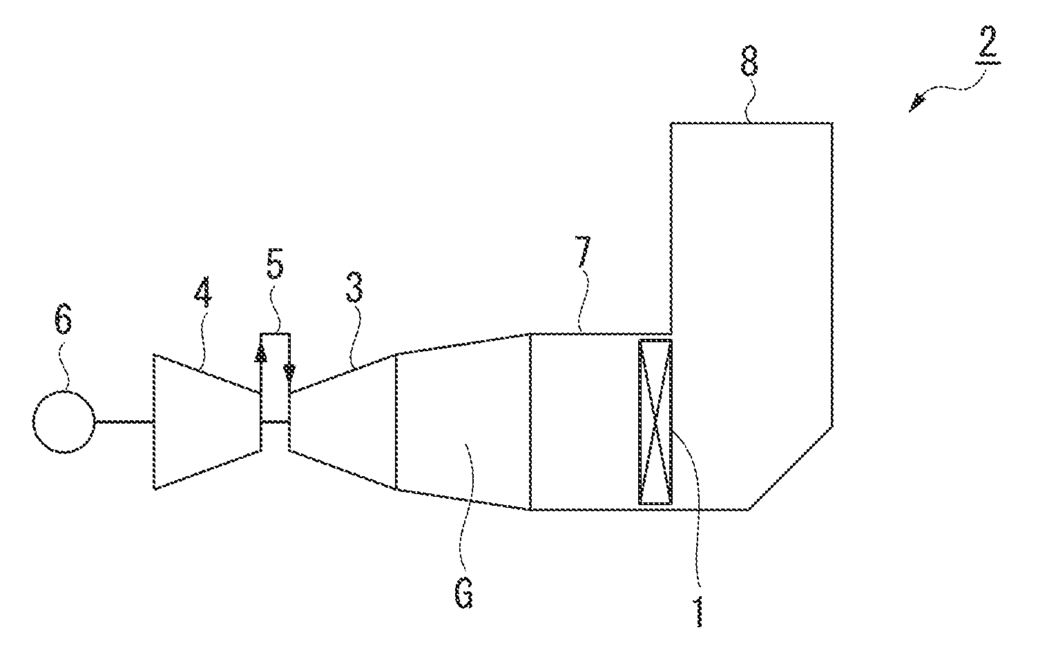 Silencer and rotating machine equipped therewith