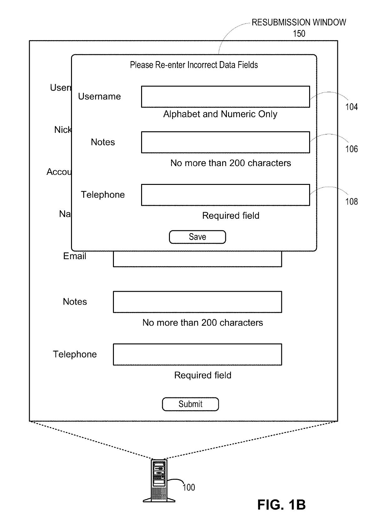 Reorganizing and presenting data fields with erroneous inputs