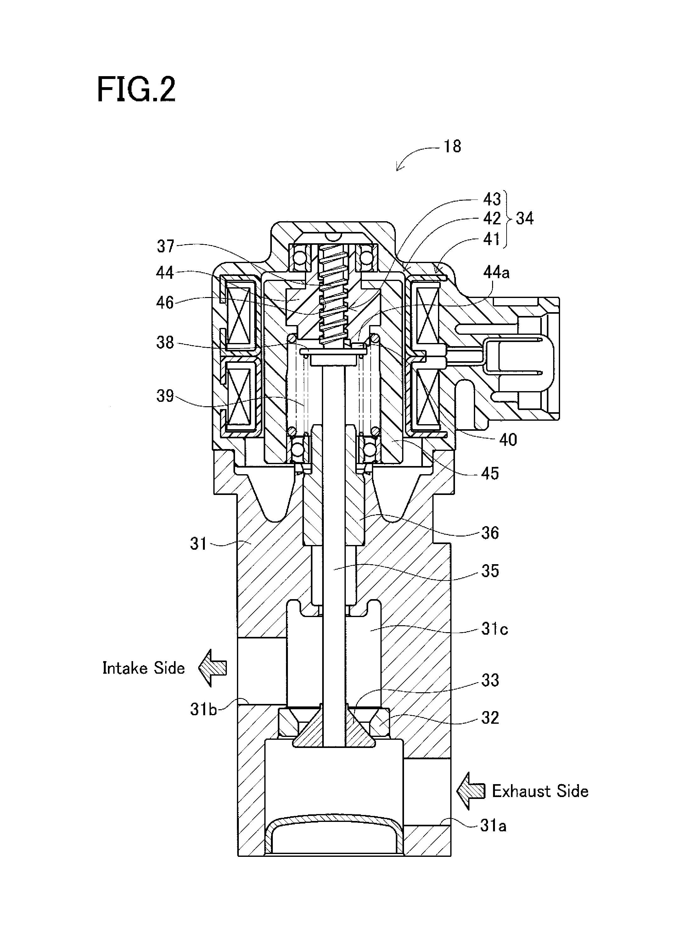 Exhaust gas recirculation apparatus for engine