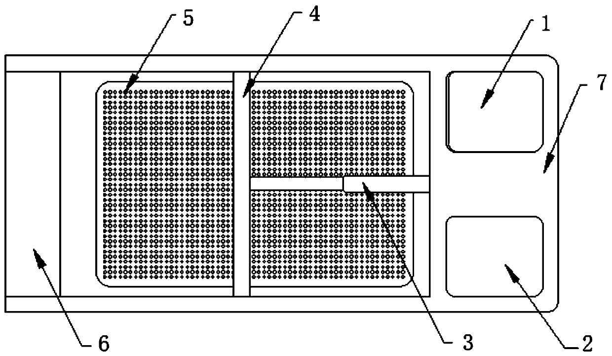 Wet garbage solid-liquid separation device