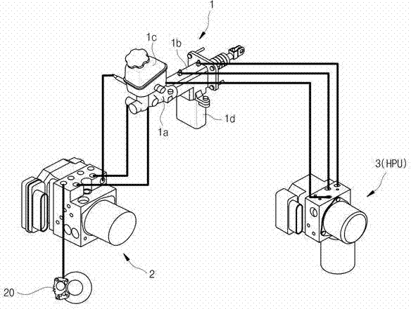 Integrated electro-hydraulic brake system