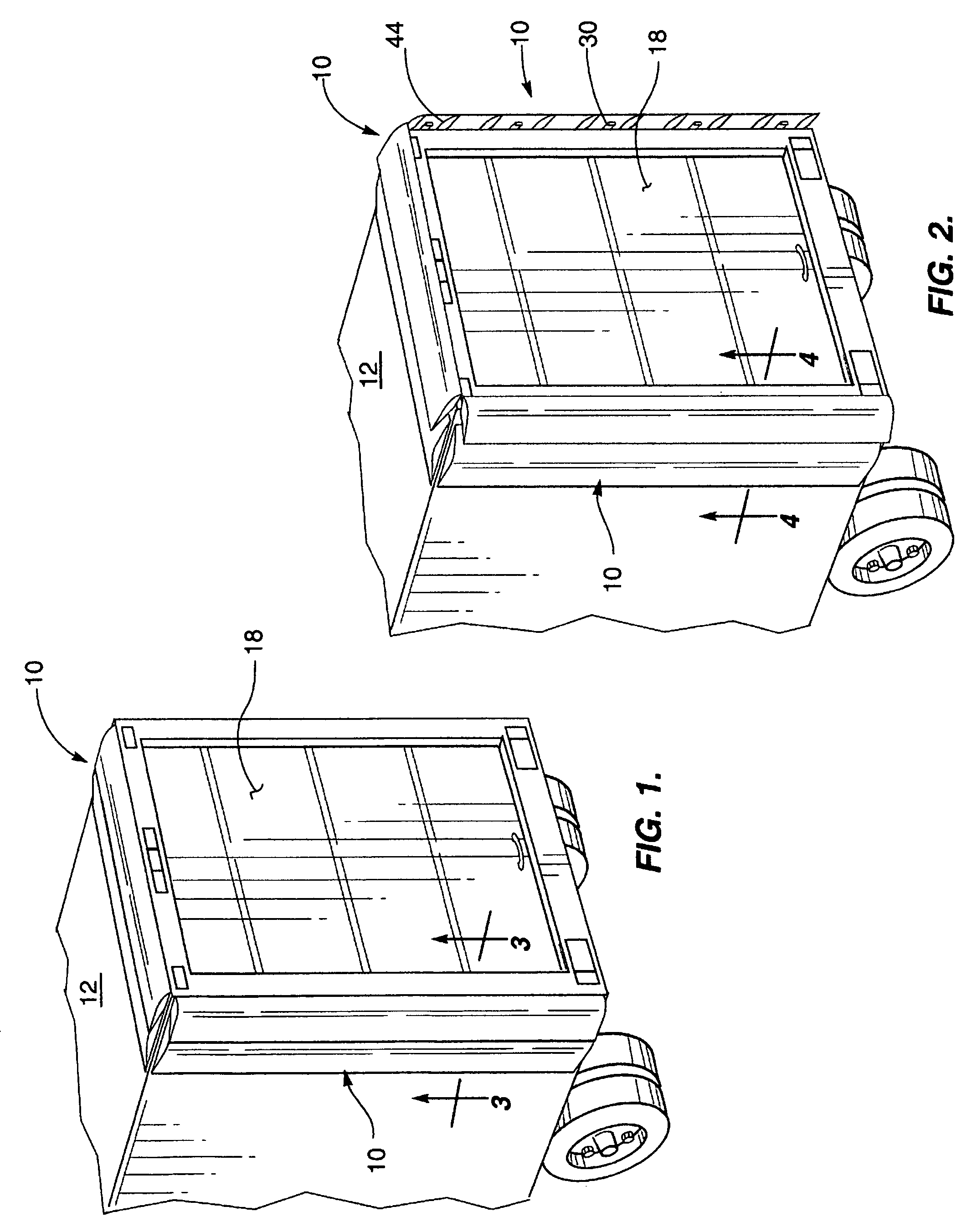 Apparatus for reducing drag on vehicles