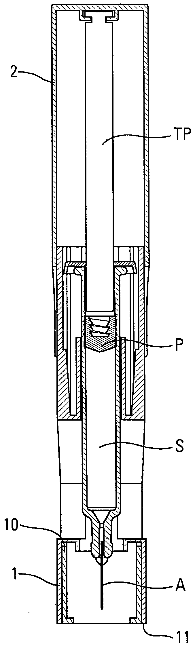 Manual injection device