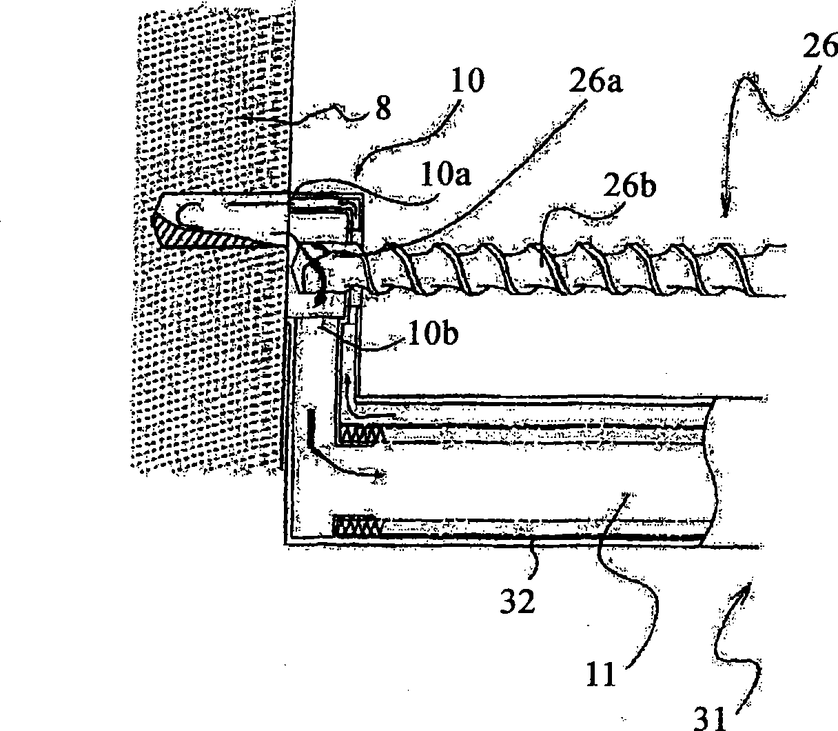 Drilling tool with dust collector