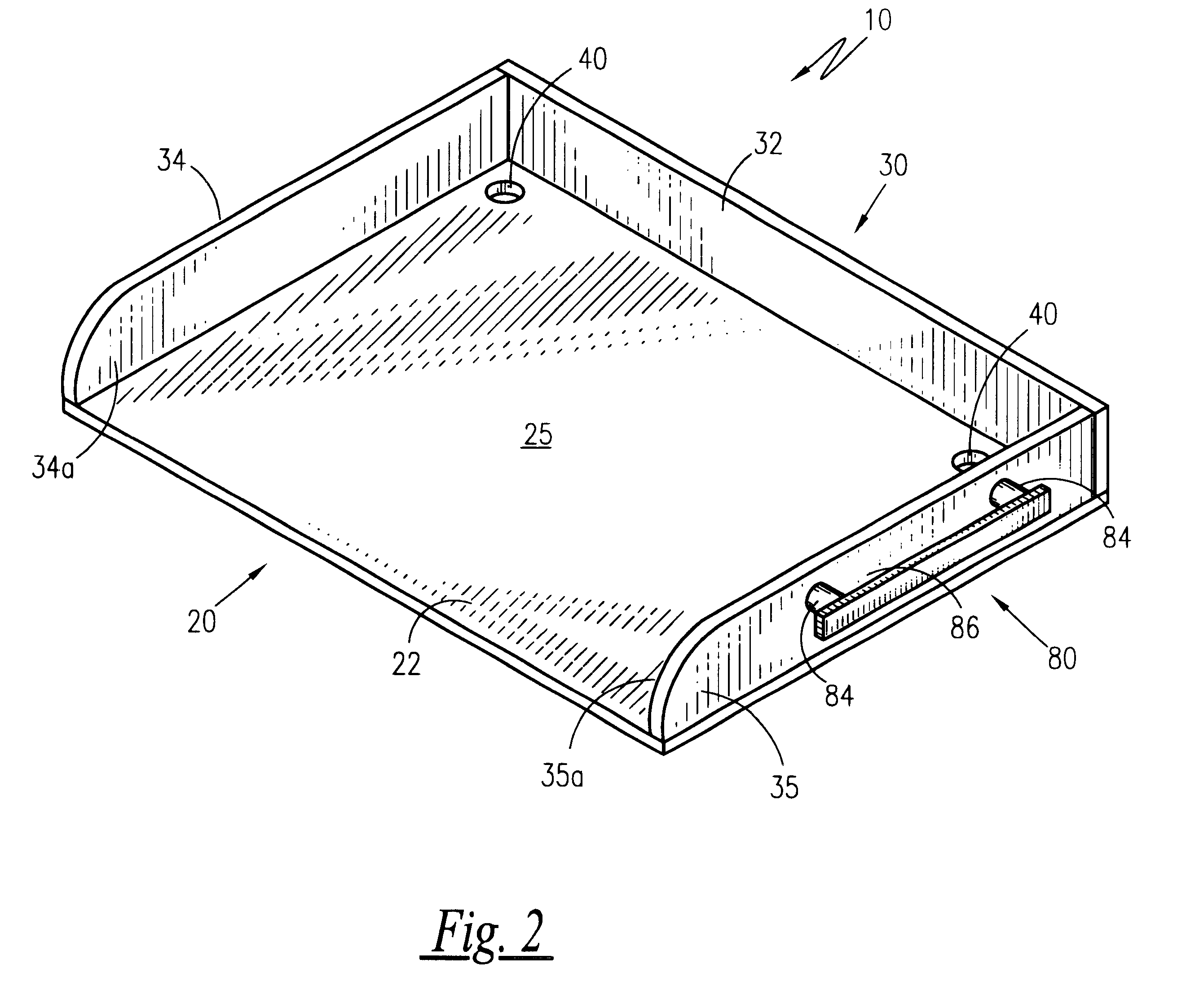 Cutting and fillet board with drain for removable attachment to conventional ice chest coolers