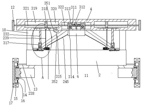 Automobile with side impact energy absorption structure