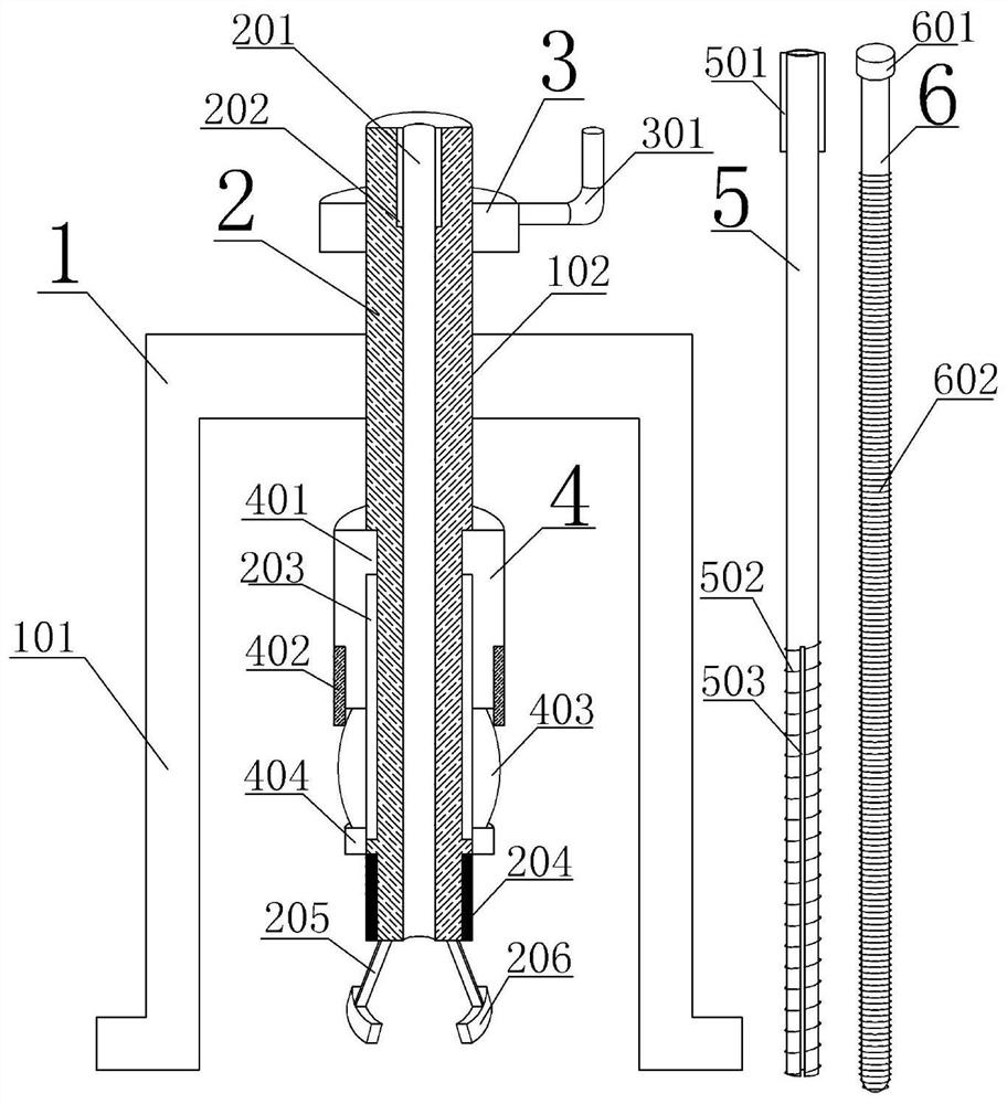 A nail removal device for orthopedics