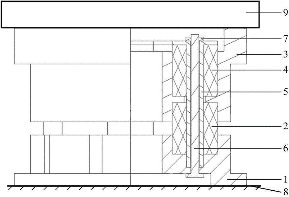 Multi-degree-of-freedom metal rubber damper