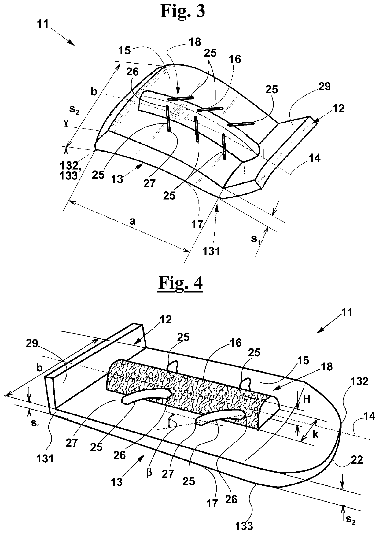 Partial endoprosthesis device for a vertebral joint