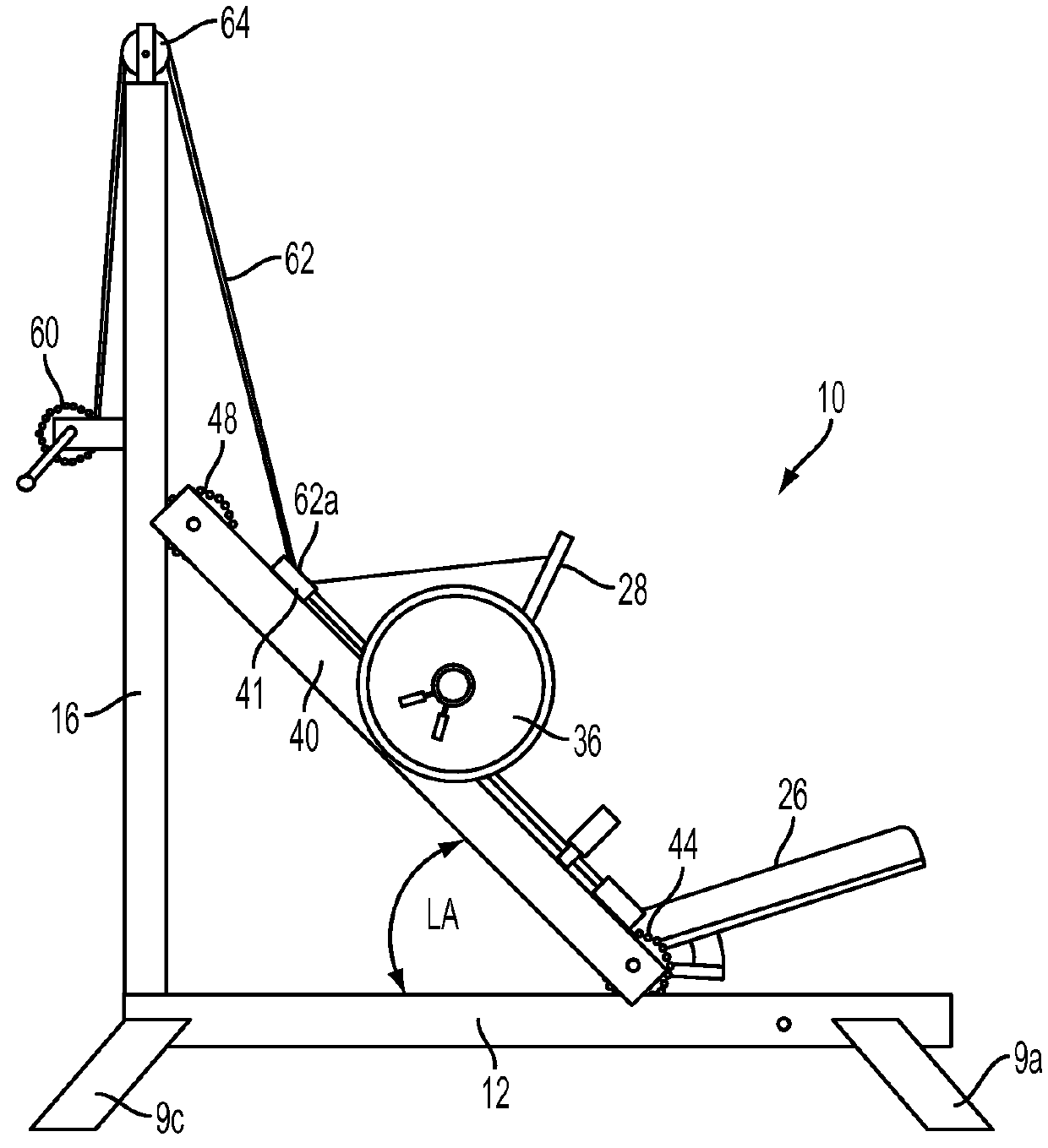 Weight lifting machine