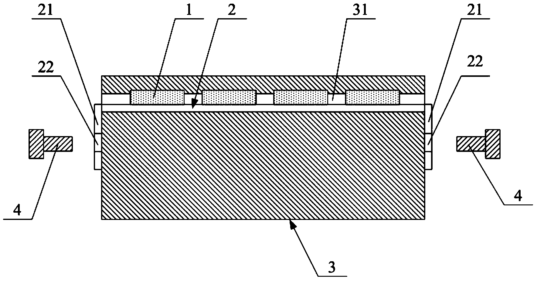 Light source module of flexible substrate and manufacturing method of light source module